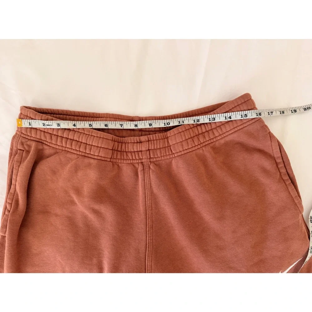 Nike Mens FJoggers Sweatpants XL Rust Brown Embroidered Swoosh Logo